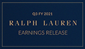 Ralph Lauren Reports Third Quarter Fiscal 2021 Results