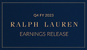 Ralph Lauren Reports Fourth Quarter and Full Year Fiscal 2023 Results Ahead of Expectations; Provides Initial Outlook for Fiscal 2024