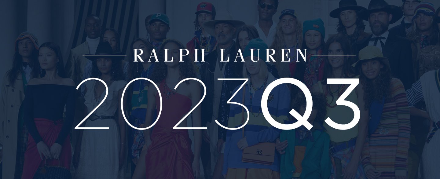 Ralph Lauren Reports Third Quarter Fiscal 2023 Results Exceeding Expectations