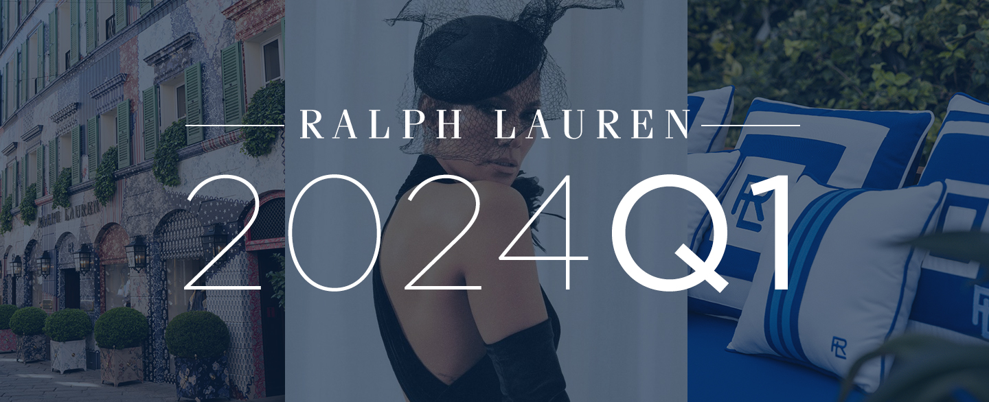 Ralph Lauren Reports First Quarter Fiscal 2024 Results and Reiterates Full Year Outlook