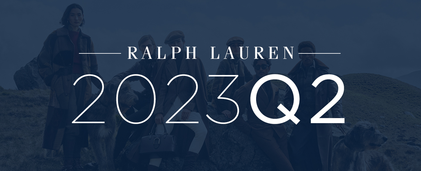 Ralph Lauren Reports Better Than Expected Second Quarter  Fiscal 2023 Results
