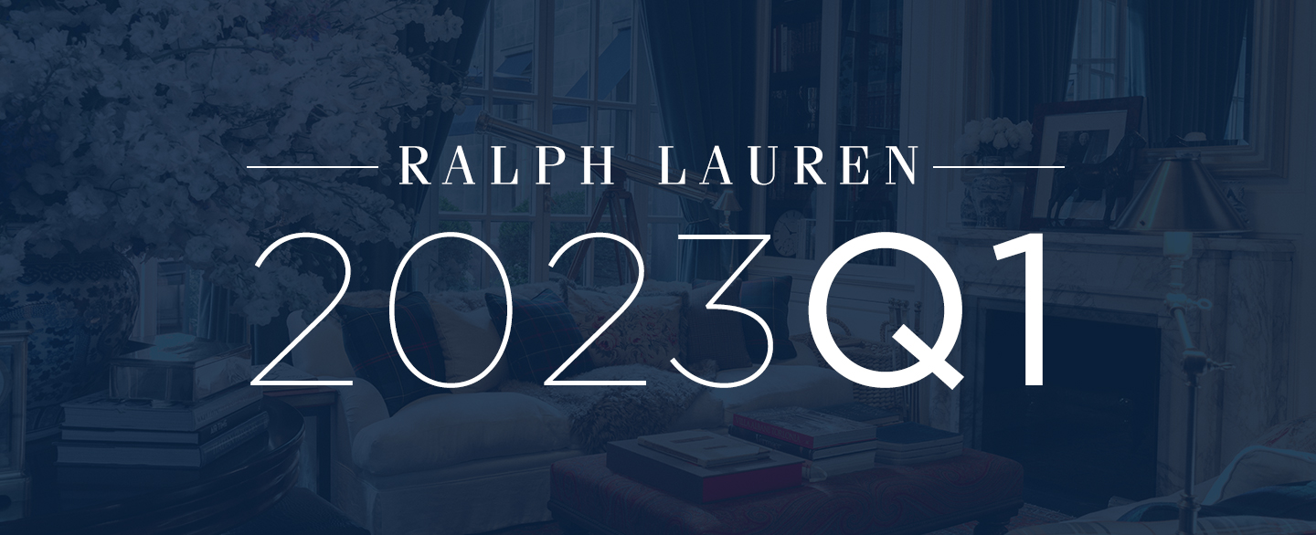 Ralph Lauren Reports First Quarter Fiscal 2023 Results