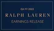 Ralph Lauren Reports Fourth Quarter and Full Year Fiscal 2022 Results Ahead of Expectations