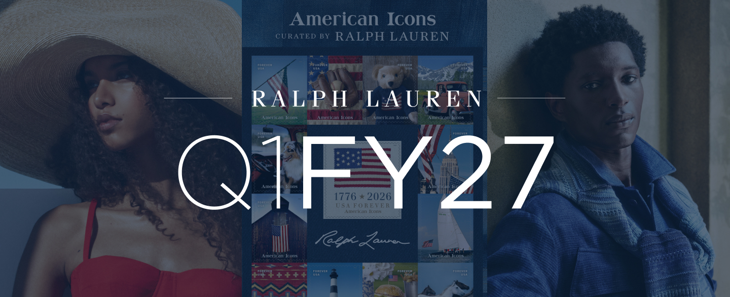Ralph Lauren Reports Better Than Expected First Quarter Fiscal 2027 Results and Updates Fiscal 2027 Outlook